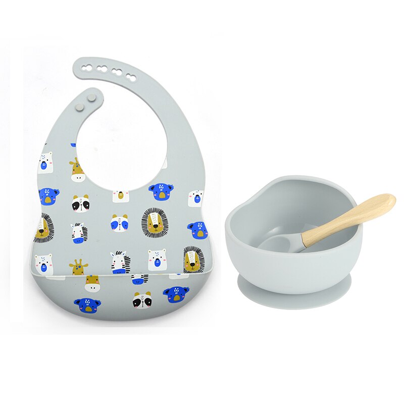 Silicone Baby Dining Set (3 Pcs)